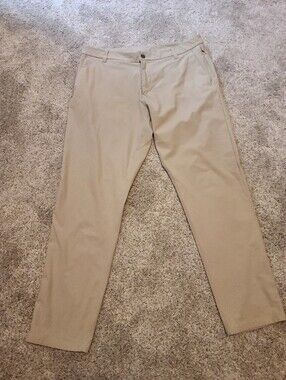 Men's 36, Casual Lululemon Khaki Pants - Classic Straight Fit